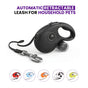 Retractable Dog Leash 5M – One-Button Lock, Tangle-Free, Heavy Duty for All Breeds