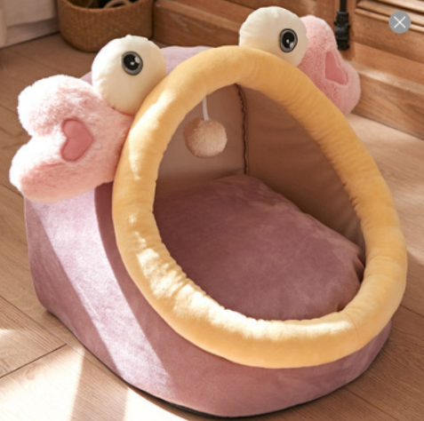 CatDogra cat cave bed multiple adorable character designs