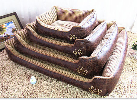 Luxury Dog Nest Bed — Plush Bed Set with Blanket & Washable Cover