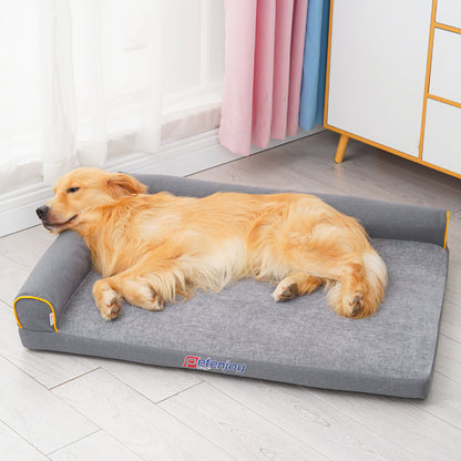 CatDogra sofa dog bed non-slip base for hardwood floors